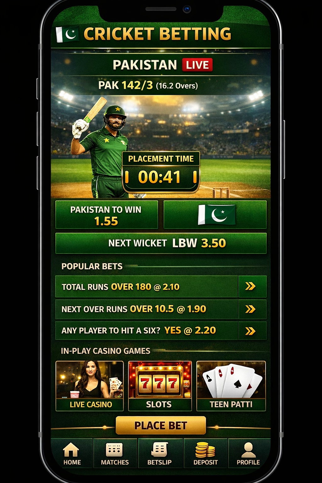BettingApps game